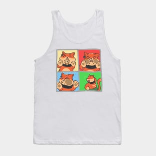 Nin Nin's Silly Face Tank Top